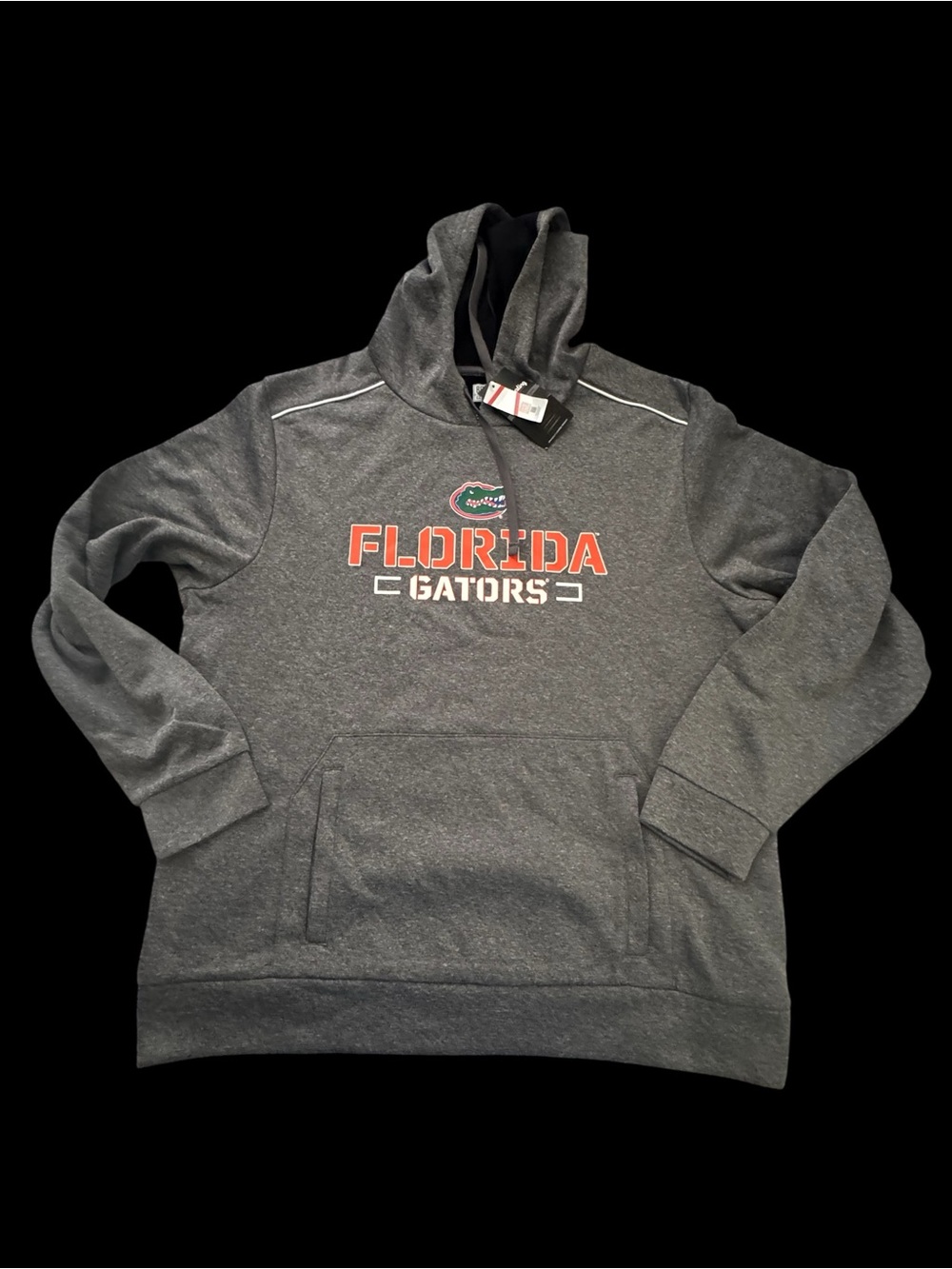 New lightweight Florida Gators Men's Gray Pullover Hoodie XL